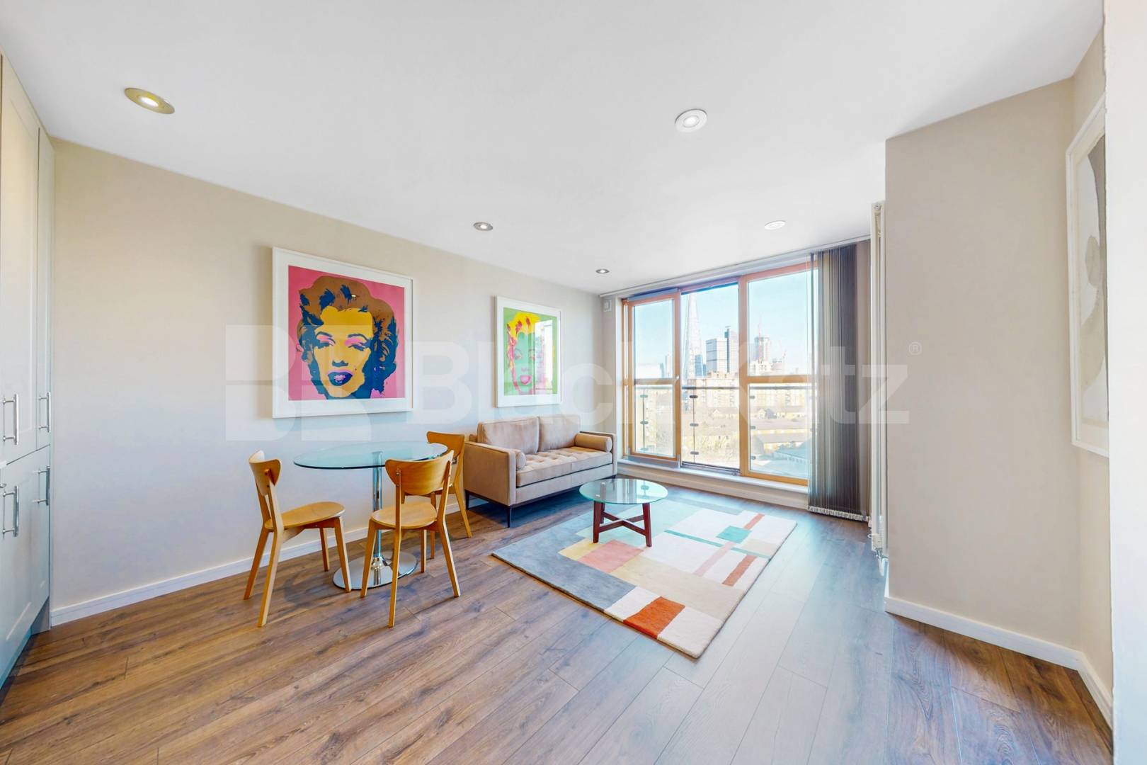 Stylish dual aspect apartment with three balconies & communal roof terrace Boulevard Mansions, Borough Road, Borough